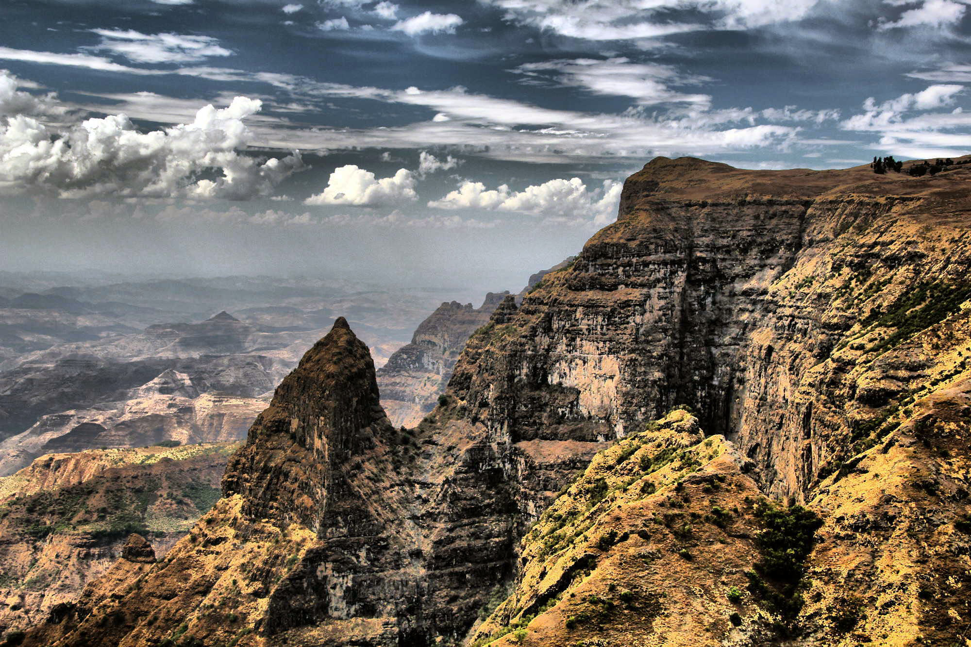 Simien Mountains in Ethiopia